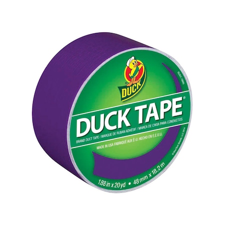 B & K Duck 1.88 in. W X 20 yd L Purple Solid Duct Tape 283138